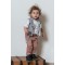 Baptism set clothes for boy with scarf and thrashers modern style