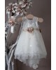 Βαπτιστικό φόρεμα σε ivory απόχρωση